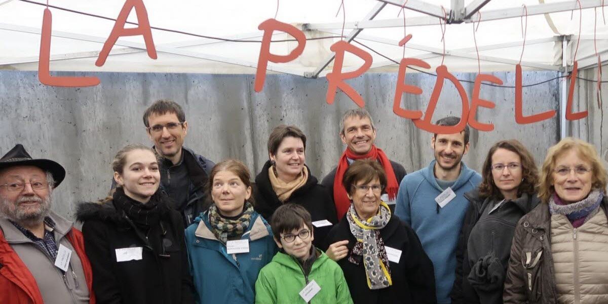 La Prédelle à Meylan : pose de la première pierre du projet d'habitat participatif